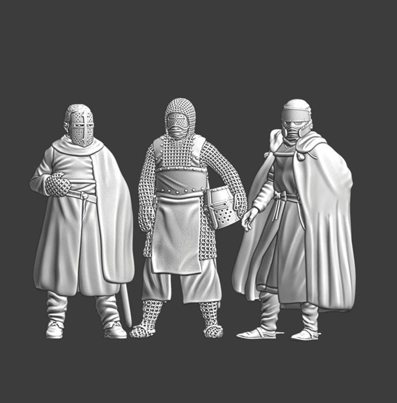 Leper Knights of Lazarus - resting