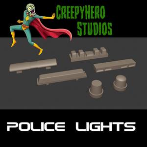 Gaslands Police Lights Set