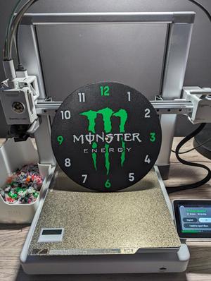 Monster Energy Clock 