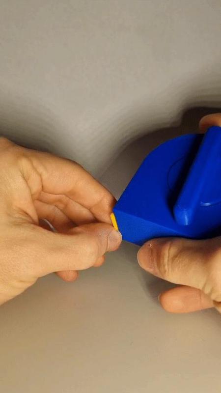 Fully 3D-printable measuring tape - V1