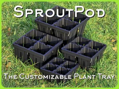 SproutPod - The Customizable Plant Tray