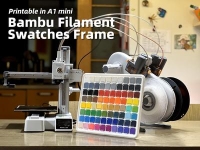 Bambu Filament Swatches Frame