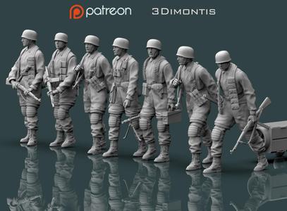 German paratroopers