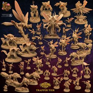 The Fae Petal Courts Army | Trapper Tier | PRESUPPORTED |  Legacy Models Included
