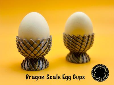 Dragon Scale Egg Cups