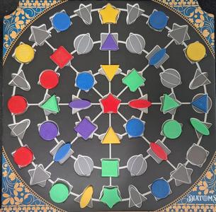 Diatoms Boardgame Tiles   
