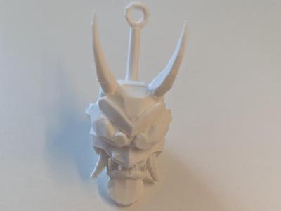 Oni keychain from Valorant