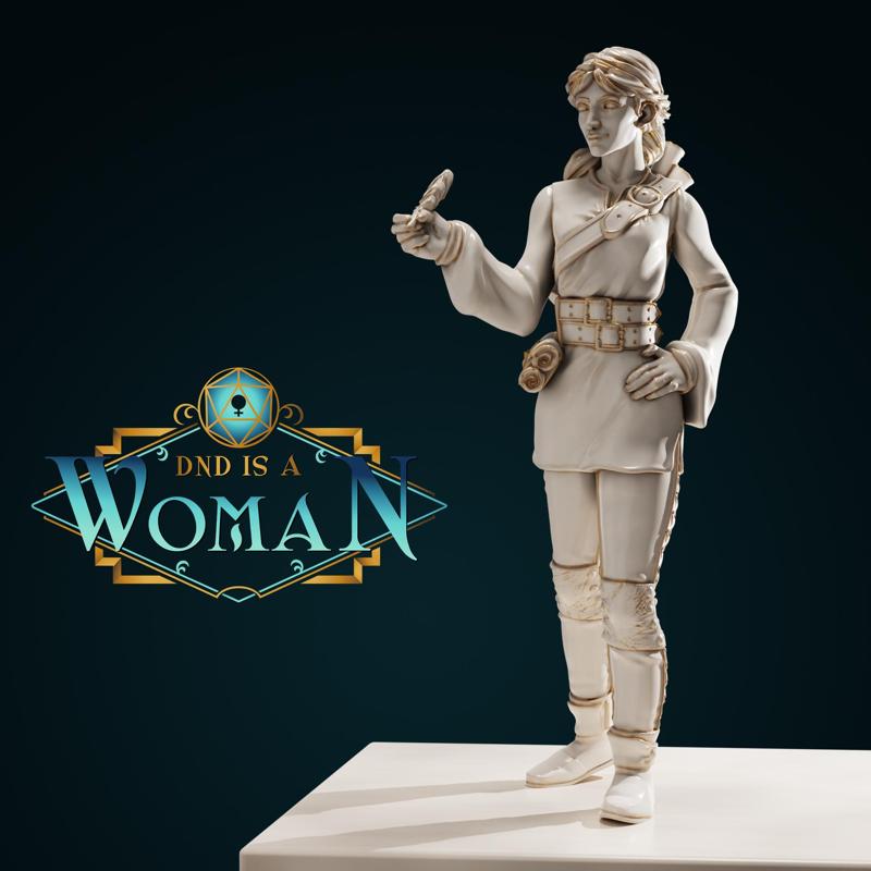 Human Wizard - Hayley - 28/32mm and 75mm