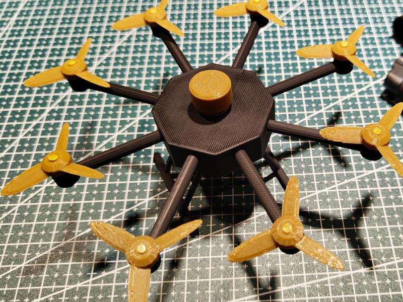 Octocopter Drone