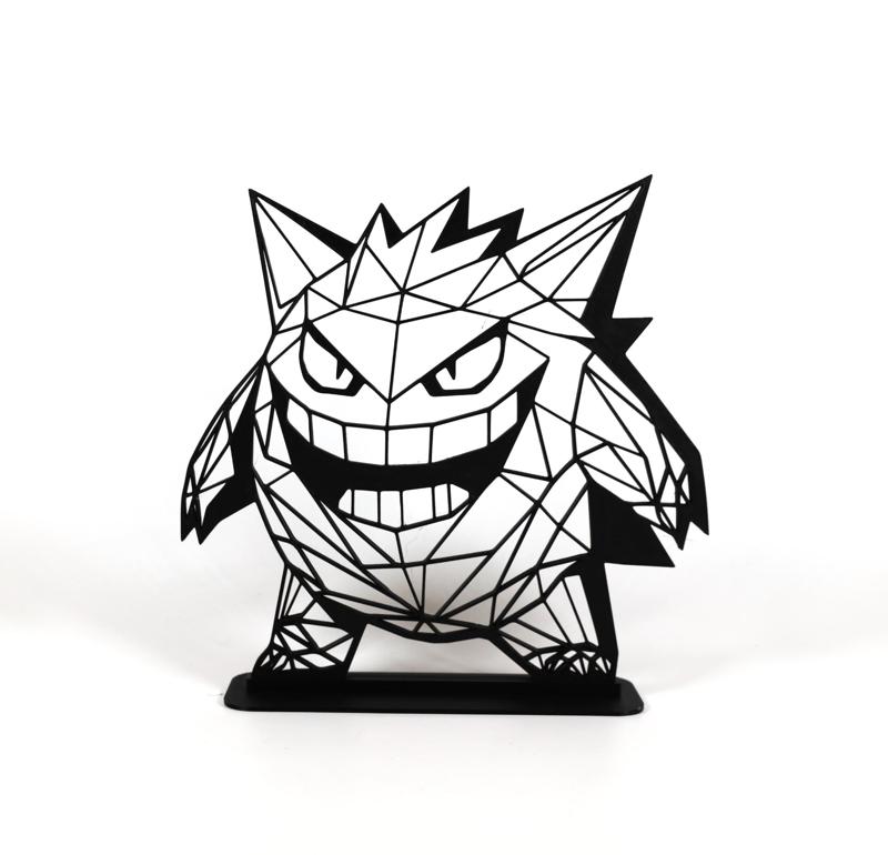 Geometric Low Poly Gengar