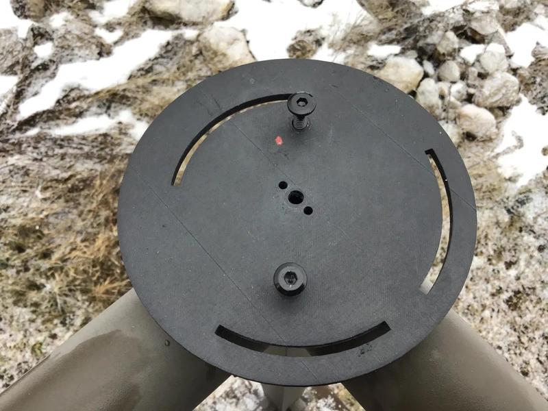 Heliochronometer Sundial Mounting Plate   