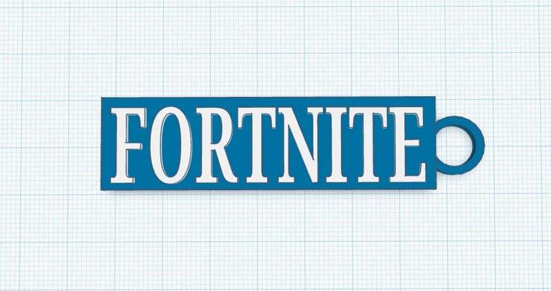 Fortnite keychain   
