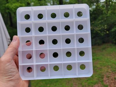 5x5 Seed Starter Tray - 1 3/8" Seed Cells
