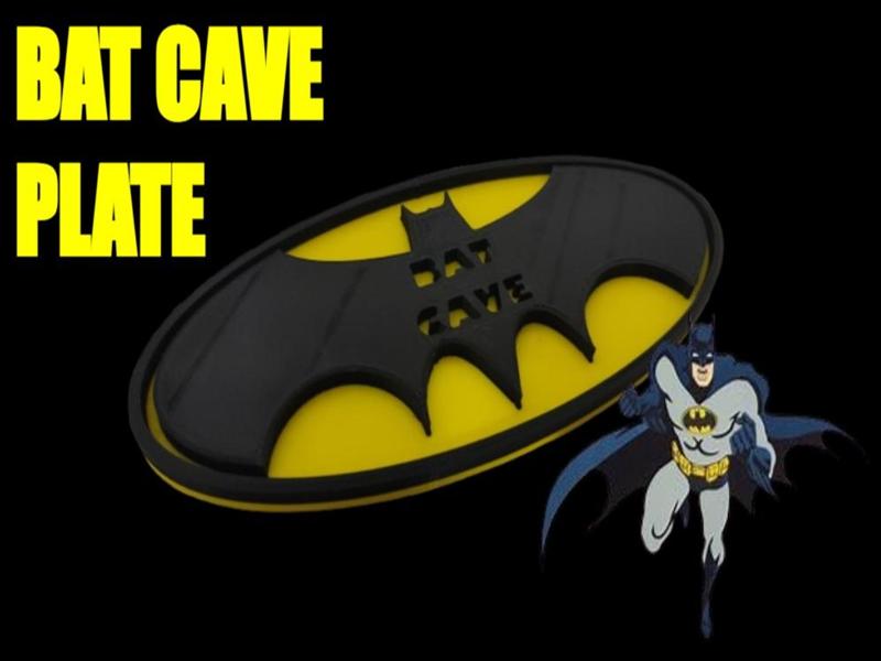 BAT CAVE PLATE