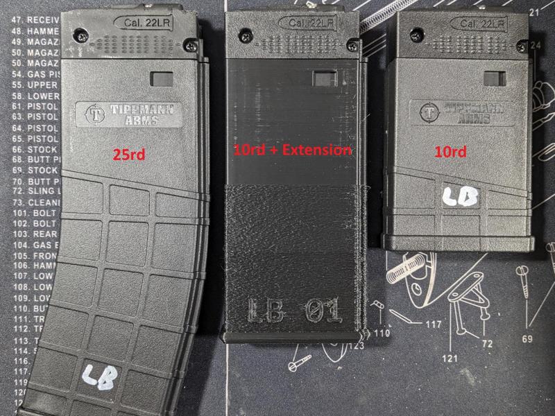 Tippmann M4-22 10-round Magazine Grip Extension