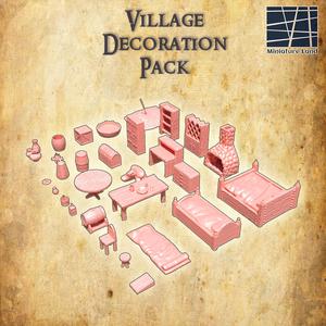 Village Decoration Pack 30 Object
