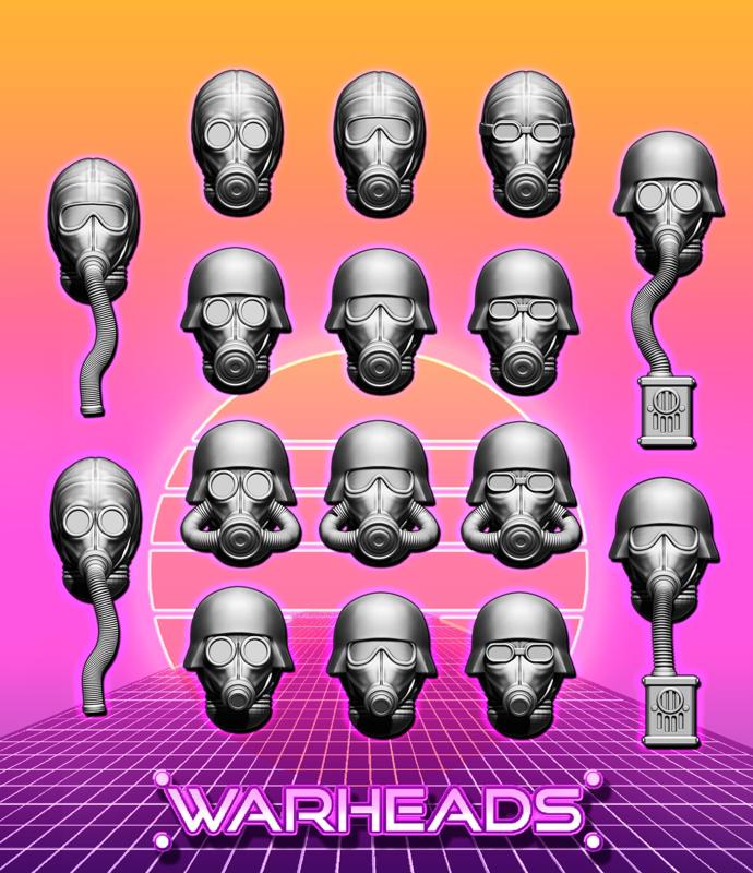 Gasmasks for the Endless Trench Warfare! (15+ variations)