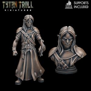 Curse of Strahd - Kasimir Mini Bust Combo [Pre-Supported]