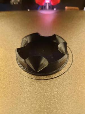 Parametric snap in hole cover   