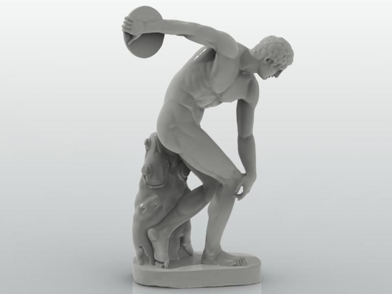 Discobolus Greek Statue