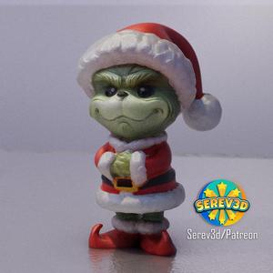 Grinch Christmas Cute Mini Toy - Serev3D
