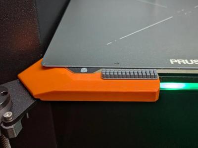 Prusa Core One Nozzle Wiper Remix and Purge Bin   