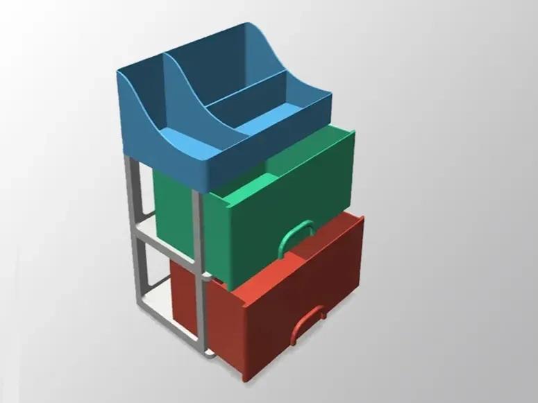 Drawer Module - Multi-Layer Freely Splicing Multifunctional Drawer Module