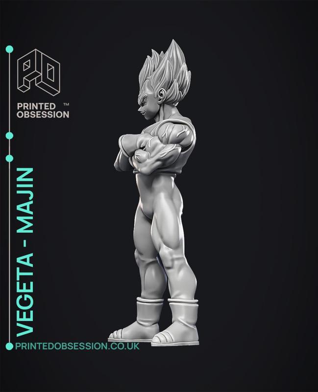 Vegeta - Majin - Dragon Ball Z - Fan Art