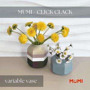 MUMI - CLICK CLACK - VARIABLE VASE