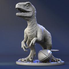 Baby Blue 3D Printing Figurine | Assembly