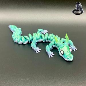 Graceful Dragon - Articulated - Print in Place - No Supports - Flexi - Fantasy 