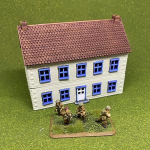 2 Story French House 1 - Flames of War 15mm Scale