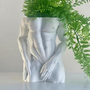 MALE TORSO PLANTER (NO SUPPORTS\NO RAFTS)