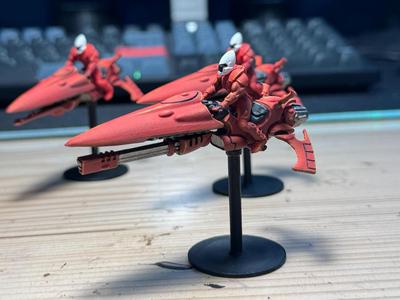 Aeldari Windrider Space Bikes Warhammer 40k