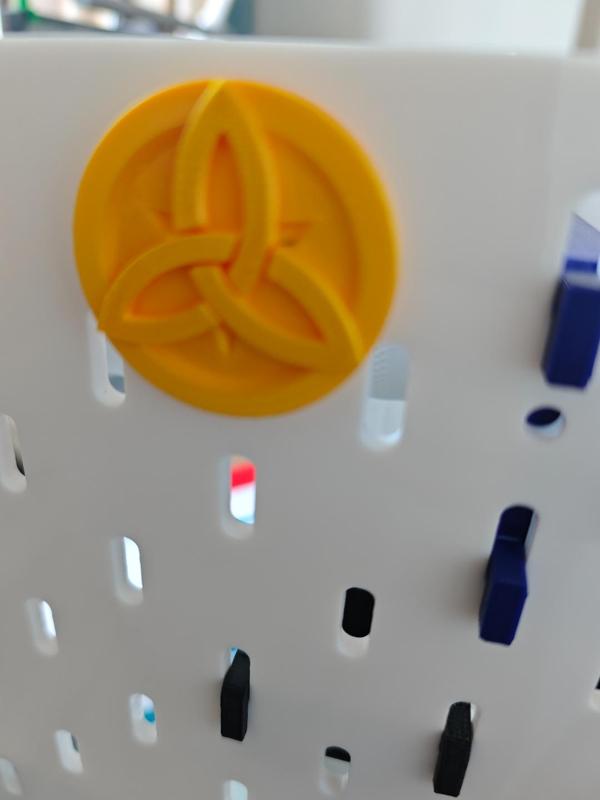 Genshin Mora Pegboard Decor