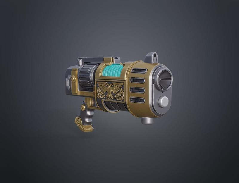 Plasma pistol - Gathalamor Crusade