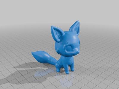 Cute little fox