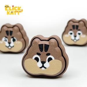 Squirrel - Clicker Fidget Toy Keychain