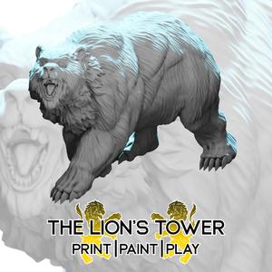 Bear - 32mm scale miniature