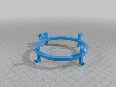 Microphone holder for pantograph