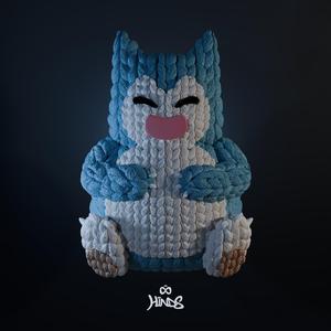 Snorlax Knitted.stl