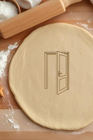 Door Cookie Cutter, Biscuit Cutter