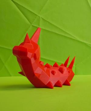 Wurmple Low Poly Pokemon