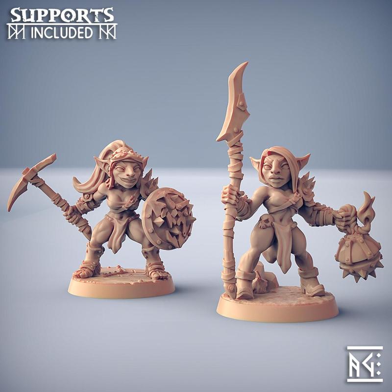 Sparksoot Goblins - 2 Modular (Ladies)