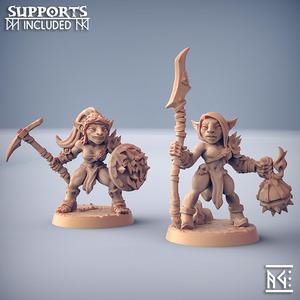 Sparksoot Goblins - 2 Modular (Ladies)