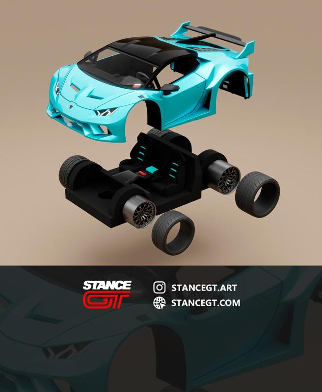 Huracan Tuned | Model Kit Car