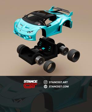 Huracan Tuned | Model Kit Car
