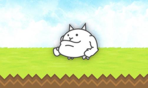 The Battle Cats: Chin Cat + Keychain