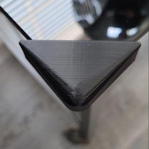 3D Printed Corner Bumper for Glass Table or Desk