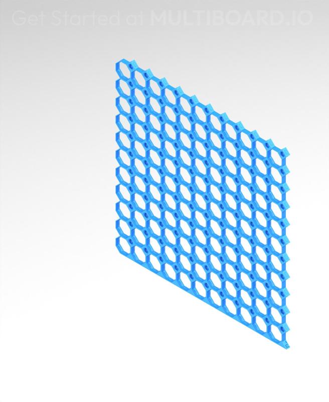 11x11 Bottom Edge - Multiboard Border Tile